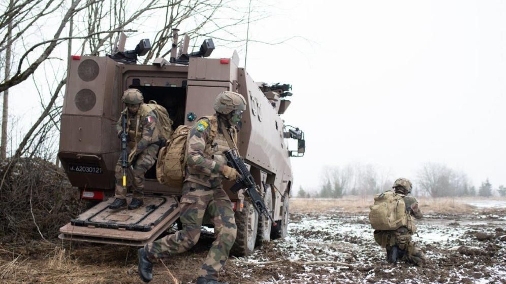 French Foreign Legionnaires Conduct Assault Drill in Estonia as Part of NATO Enhanced Forward Presence