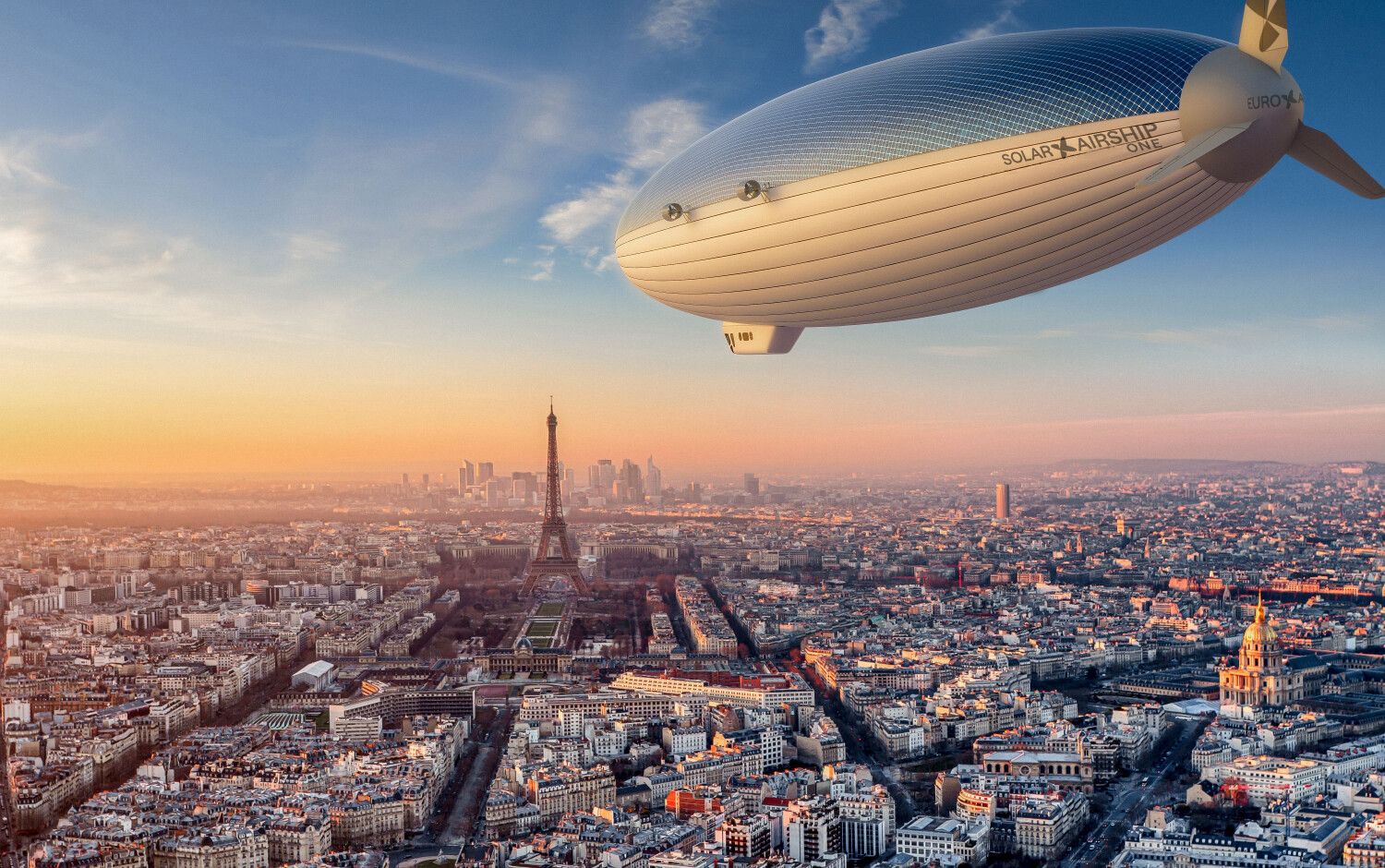 Solar-Powered Airship Aims for Continuous Flight