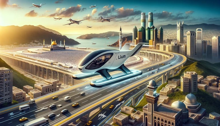 Soaring to New Heights: Saudi Arabia's Innovative Air Taxis Transforming Hajj Pilgrimage