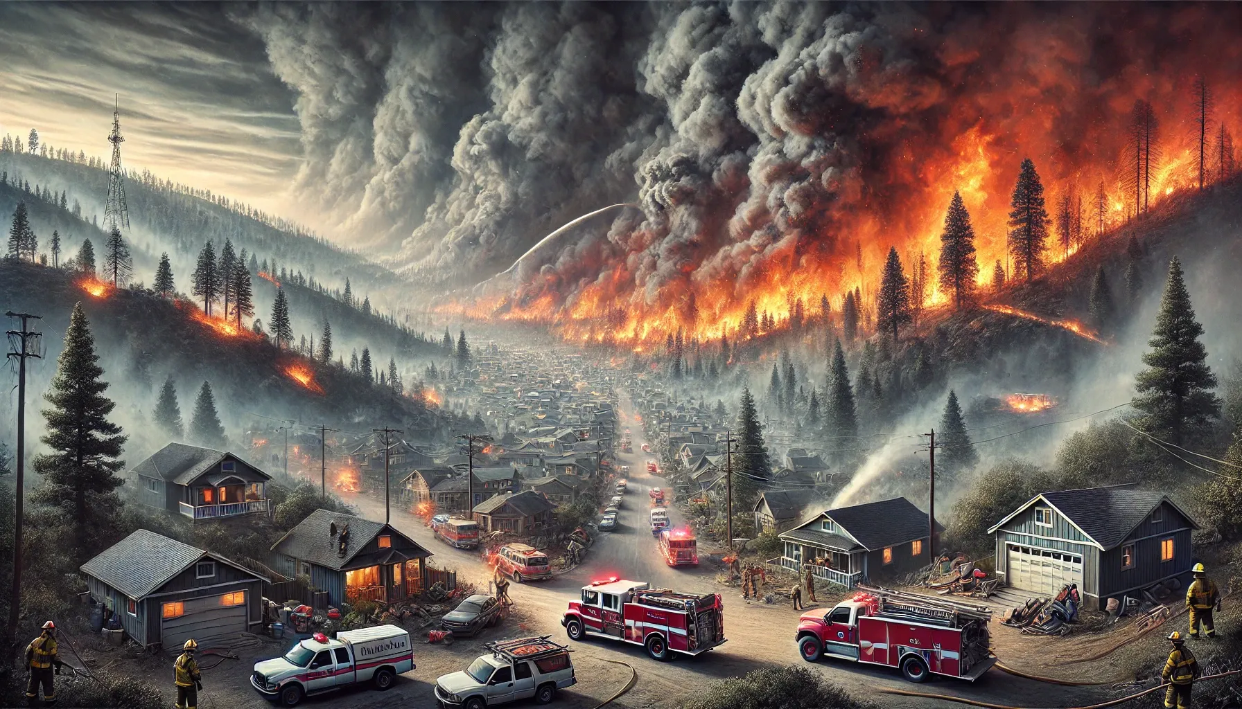 The Park Fire: A Looming Threat to Paradise, California