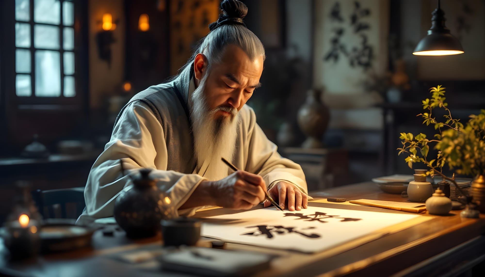 BEYOND THE BRUSH: The Sacred Art of Chinese Calligraphy Where Every Stroke Tells a Story