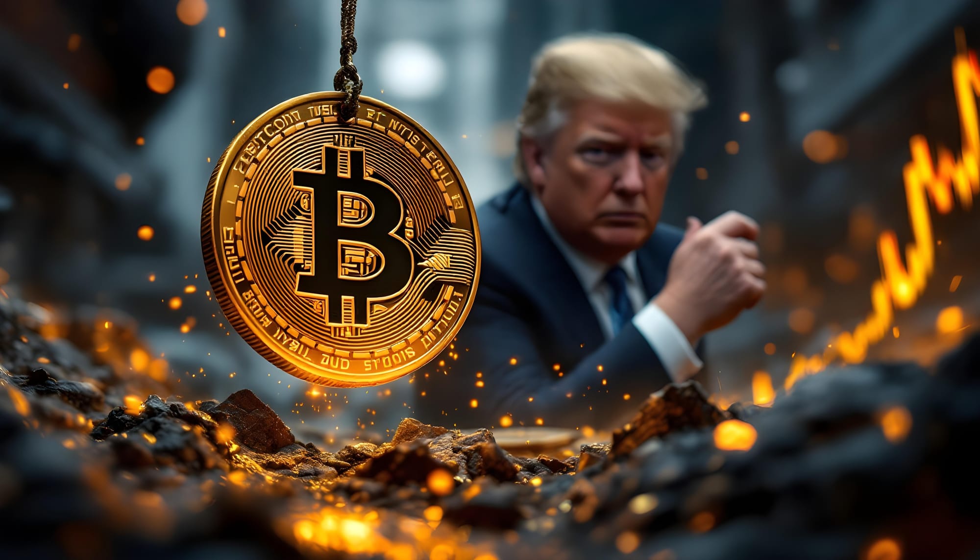 Trump as Bitcoin’s Pendulum: How Every Word and Gesture Could Push BTC to $250,000