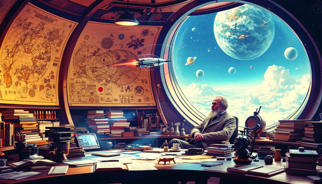 Konstantin Tsiolkovsky: The Visionary Who Dreamed of Humanity’s Future Beyond Earth