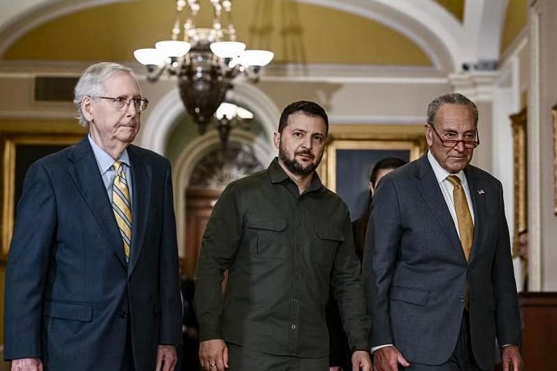 Zelensky's Crucial Plea in Washington Amidst a Divided Congress post image