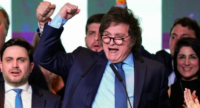 Argentina elects far-right populist Javier Milei 'the madman' as new president post image