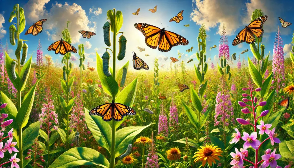 The Essential Bond: Monarch Butterflies and Milkweed post image