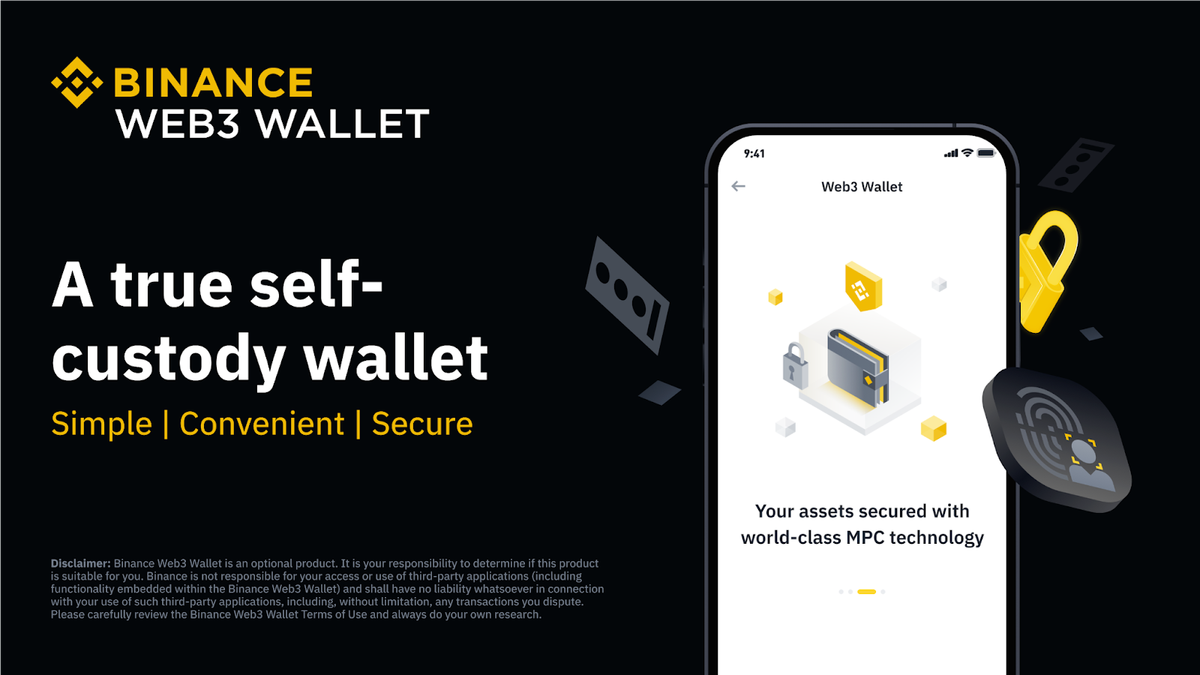 Binance Enters the Self-Custody Arena with a New Web3 Wallet