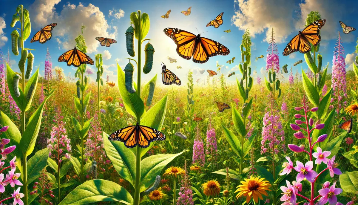 The Essential Bond: Monarch Butterflies and Milkweed