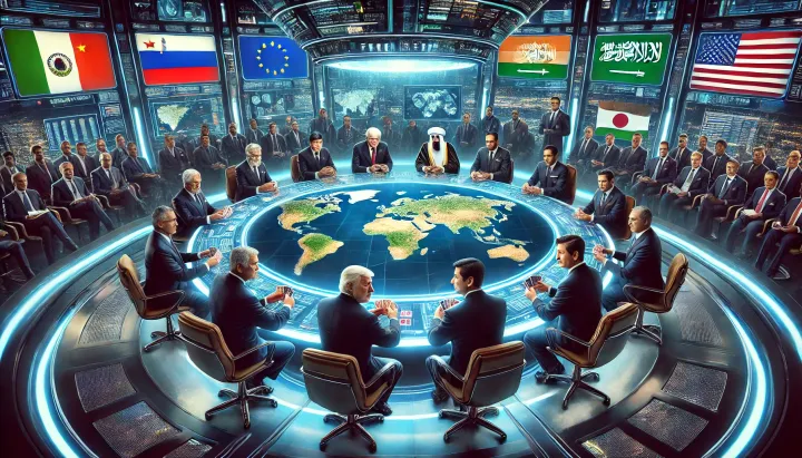 Geopolitical Preferans: The Grand Strategic Game of Global Powers