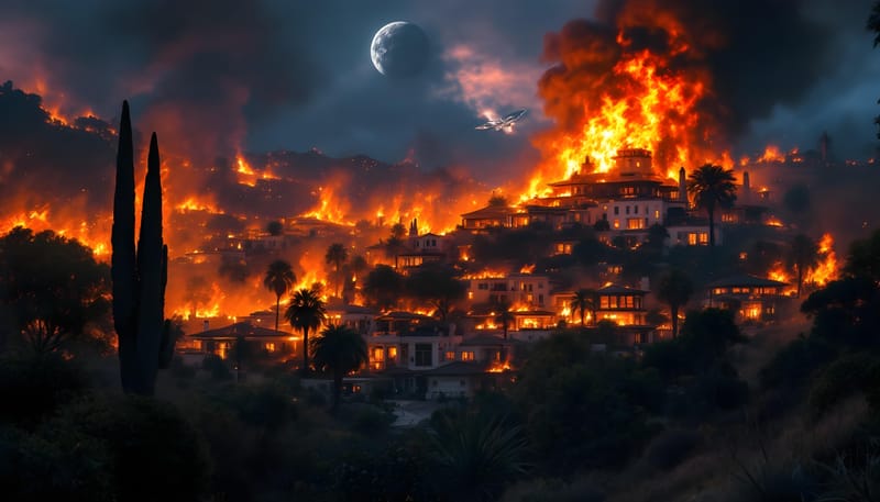 The Great Reset: California in Flames, the Old World Colliding with the New post image